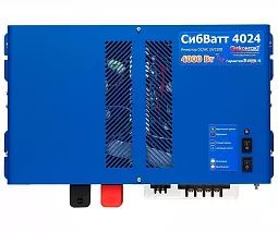 Купить СибВатт 4024 инвертор, преобразователь напряжения DC/AC, 24В/220В, 4000Вт в Санкт-Петербурге