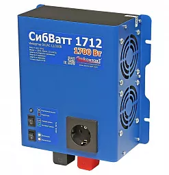Купить СибВатт 1712 инвертор, преобразователь напряжения DC/AC, 12В/220В, 1700Вт в Санкт-Петербурге