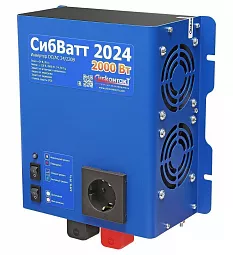 Купить СибВатт 2024 инвертор, преобразователь напряжения DC/AC, 24В/220В, 2000Вт в Санкт-Петербурге