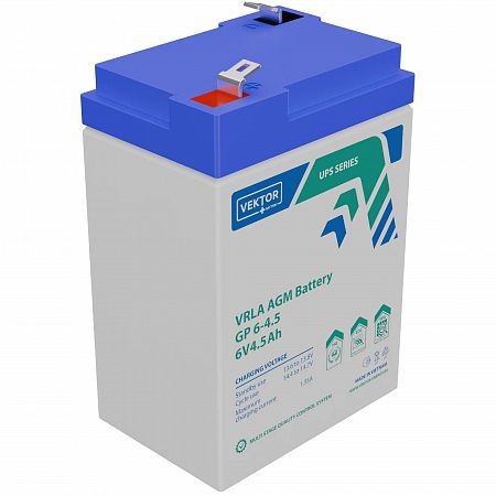 Купить Аккумуляторная батарея VEKTOR ENERGY GP 6-4.5 в Санкт-Петербурге