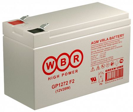 Купить Аккумуляторная батарея WBR GP1272 в Санкт-Петербурге