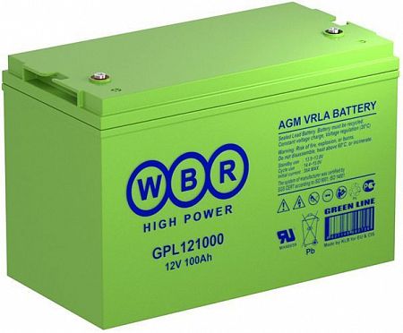 Купить Аккумуляторная батарея WBR GPL121000 в Санкт-Петербурге