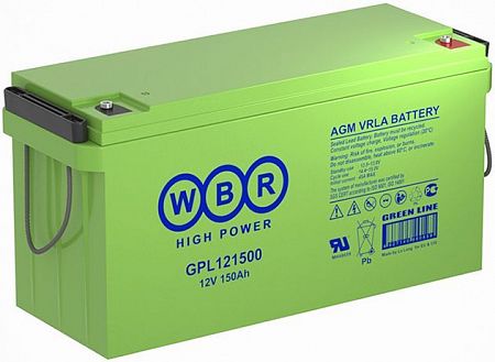 Купить Аккумуляторная батарея WBR GPL121500 в Санкт-Петербурге